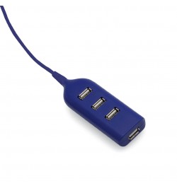 Puerto USB Ohm AZUL S/T