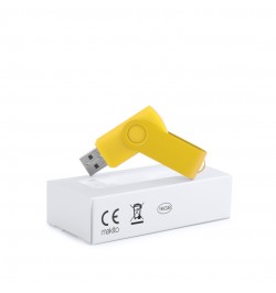 Memoria USB Survet 16Gb AMARILLO S/T
