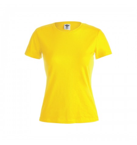 Camiseta Mujer Color "keya" WCS150 AMARILLO S