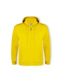 Sudadera Adulto Capucha + Cremallera "keya" SWZ280 AMARILLO S