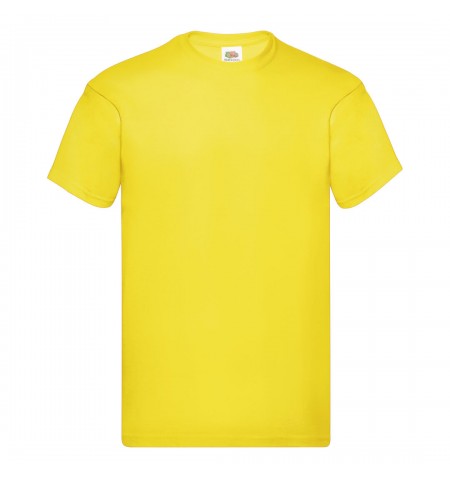 Camiseta Adulto Color Original T AMARILLO S