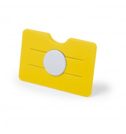 Tarjetero Soporte Tisson AMARILLO S/T