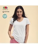 Camiseta Mujer Blanca Iconic V-Neck