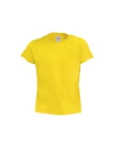 Camiseta Niño Color Hecom AMARILLO 4-5