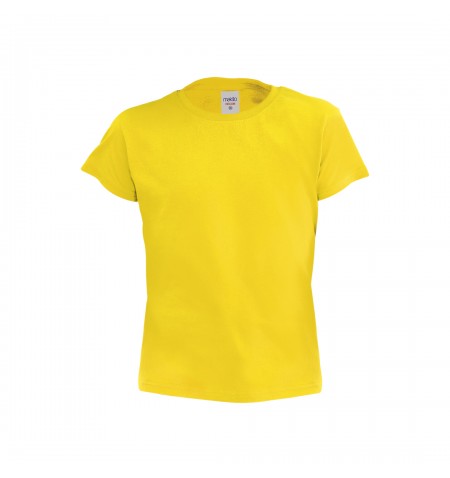 Camiseta Niño Color Hecom AMARILLO 4-5