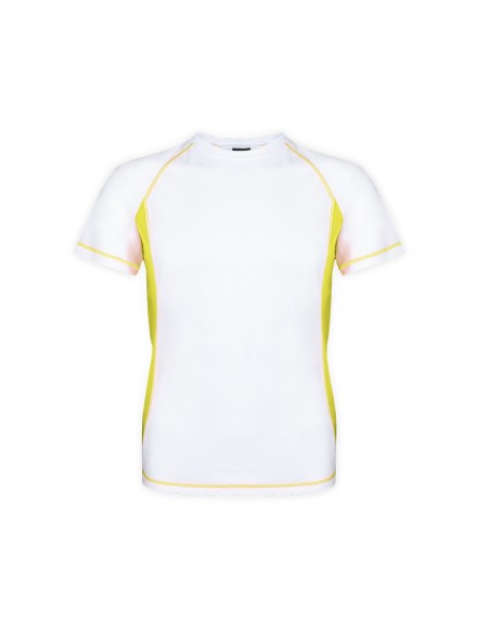 Camiseta Adulto Tecnic Combi AMARILLO FLUOR S
