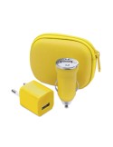 Set Cargadores USB Canox AMARILLO S/T