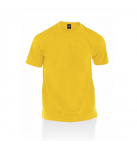 Camiseta Adulto Color Premium AMARILLO S