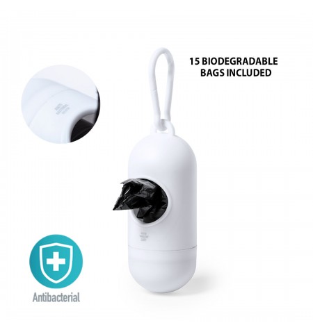 Dispensador Bolsas Antibacteriano Wabik