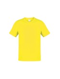Camiseta Adulto Color Hecom AMARILLO S