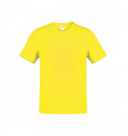 Camiseta Adulto Color Hecom AMARILLO S