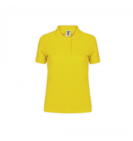 Polo Mujer Color "keya" WPS180 AMARILLO S