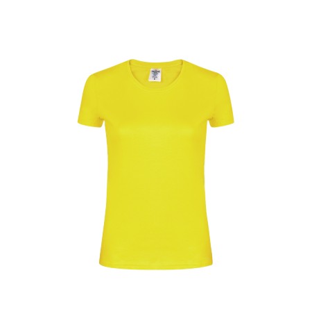 Camiseta Mujer Color "keya" WCS180 AMARILLO S