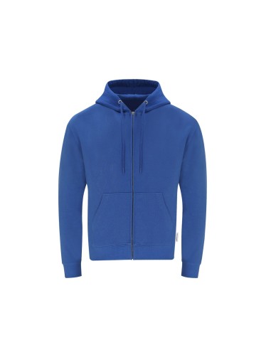 Sudadera Adulto Capucha + Cremallera Walder AZUL XS