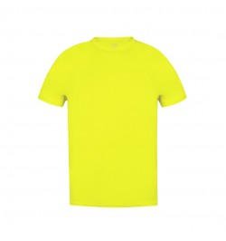 Camiseta Adulto Tecnic Plus AMARILLO FLUOR S