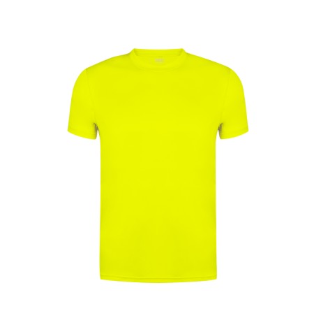 Camiseta Adulto Tecnic Plus Amarillo fluor Xxxl