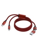 Cable Cargador Briony Rojo S/T