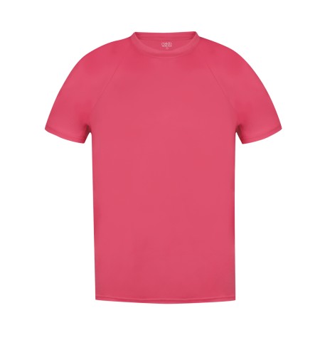 Camiseta Adulto Tecnic Plus Rosa fluor M