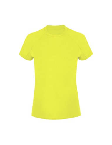 Camiseta Mujer Cocker AMARILLO FLUOR S