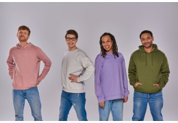 Sudaderas personalizadas sostenibles: uniforme eco y merchandising premium